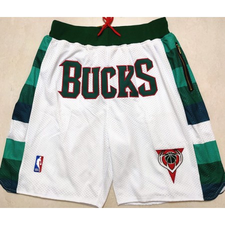 NBA Milwaukee Bucks Män Fickor Shorts M001 Swingman
